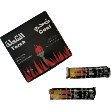 FireMax Wholesale No Smoke Charcoal OEM Round Shape Coconut Shisha Hookah Charcoal